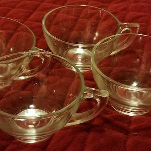Vintage Indiana Glass Hostess Cup Set